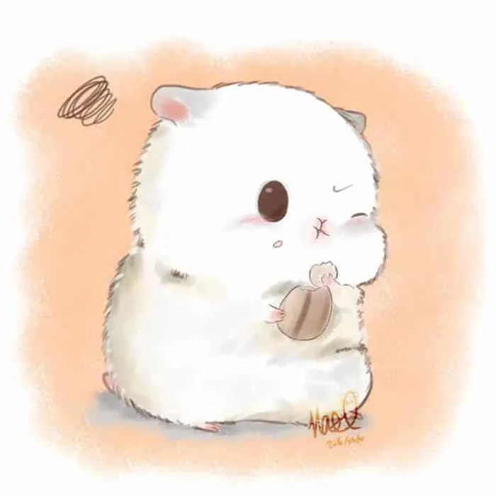 Ảnh Chuột Hamster Chibi Cute [119+ Hình Chuột Anime Đẹp]