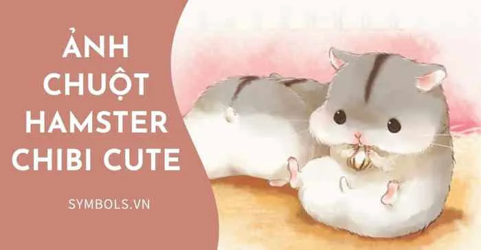 Ảnh Chuột Hamster Chibi Cute [119+ Hình Chuột Anime Đẹp]
