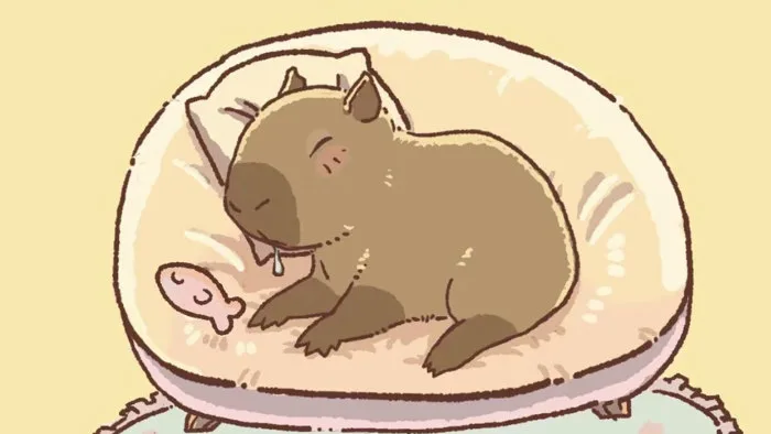 55+ hình vẽ Capybara cute vô tri chảy nước mũi đẹp nhất