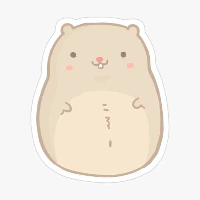 Ảnh Chuột Hamster Chibi Cute [119+ Hình Chuột Anime Đẹp]