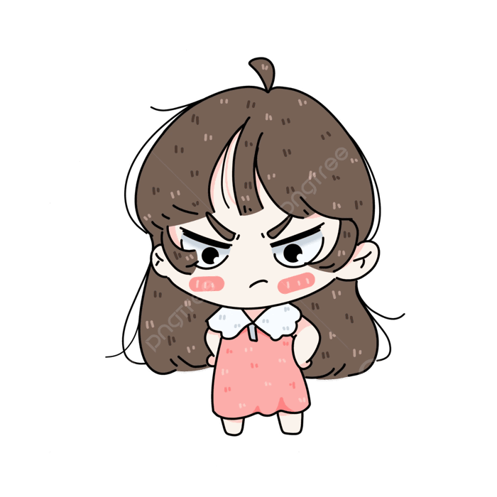 Hình ảnh Cô Gái Chibi Tức Giận PNG , Chibi, Cô Gái Dễ Thương, Tức Giận PNG  miễn phí tải tập tin PSDComment và Vector