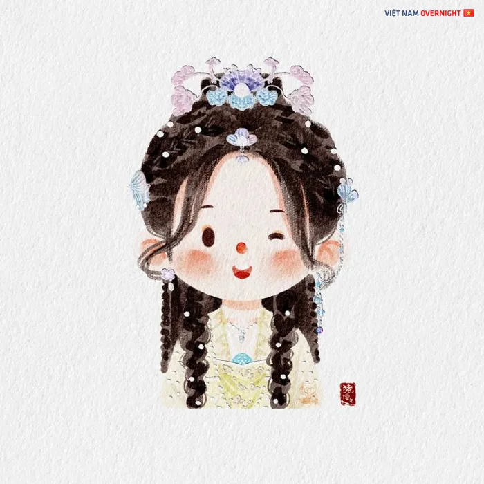 Tổng Hợp Ảnh Chibi Phim Trường Nguyệt Tẫn Minh - Việt Nam Overnight