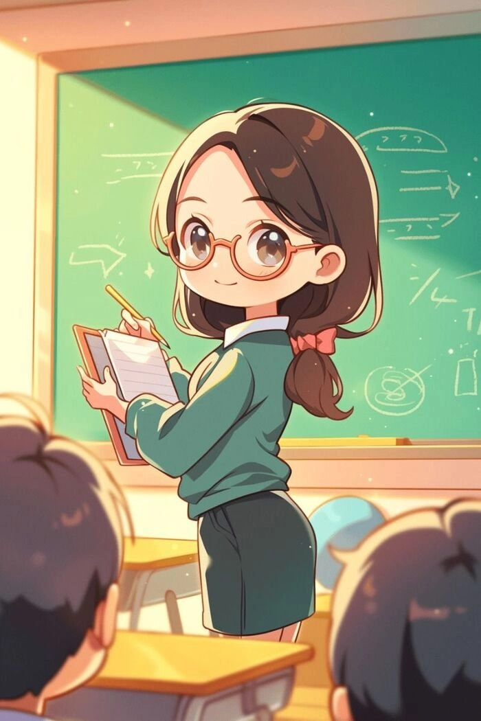Khám phá bộ sưu tập ảnh chibi cô giáo dễ thương nhất