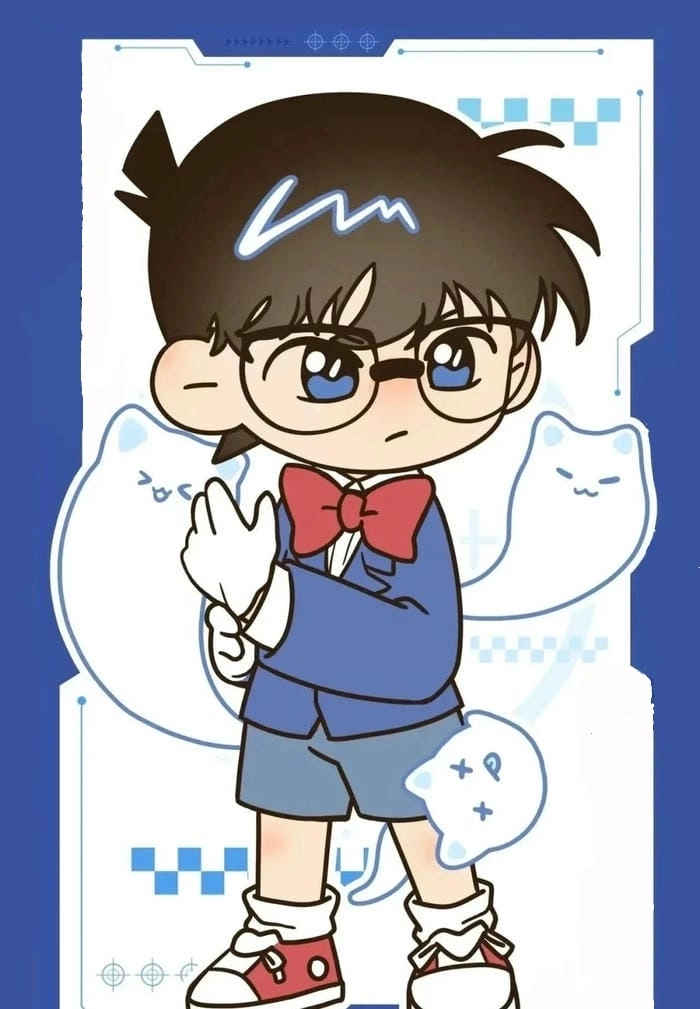 Bộ ảnh Conan chibi siêu dễ thương khiến fan mê mẩn
