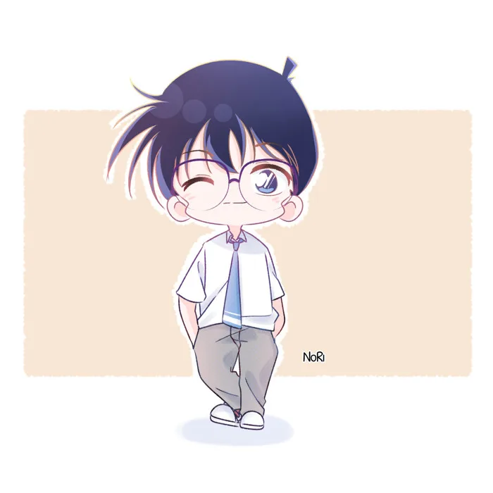 ArtStation - Anime chibi Conan cute | Artworks