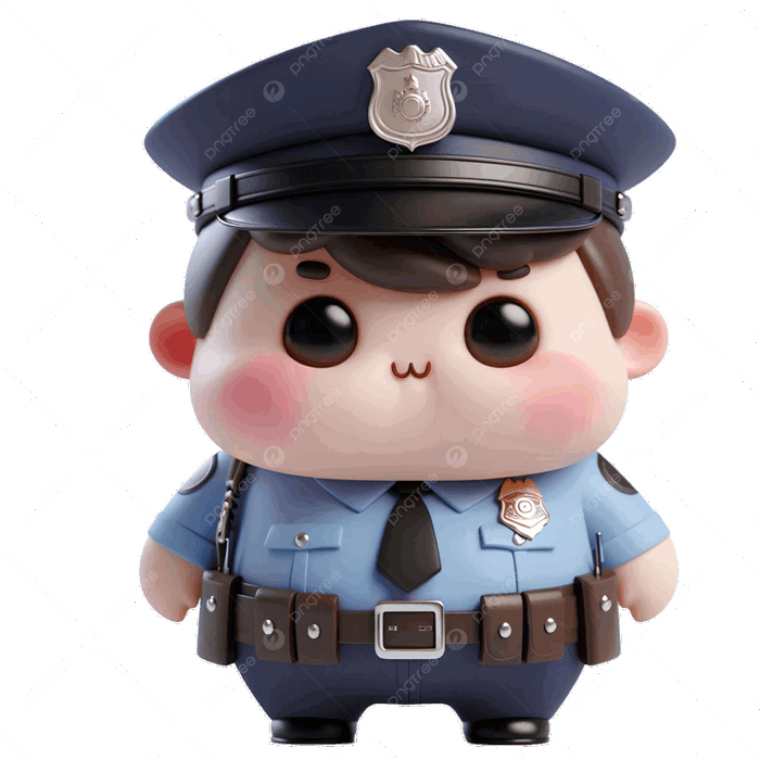Cảnh Sát Công An Chibi Hình ảnh PNG | Vector Và Các Tập Tin PSD | Tải Về  Miễn Phí Trên Pngtree