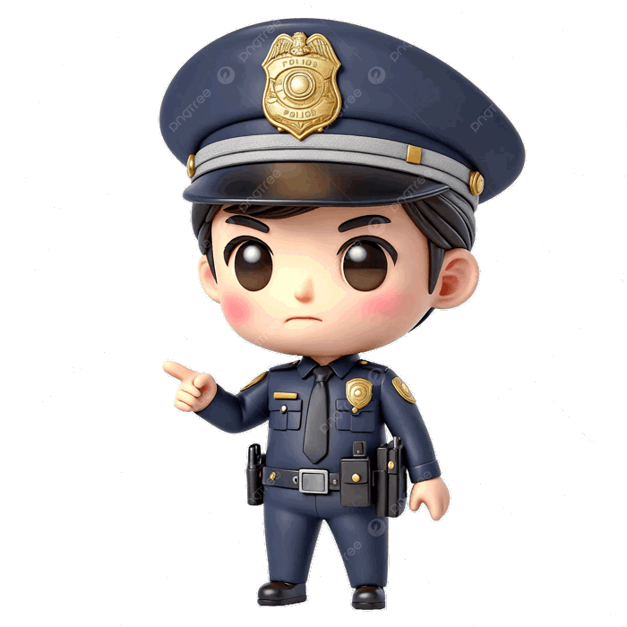 Cảnh Sát Chibi Hình ảnh PNG | Vector Và Các Tập Tin PSD | Tải Về Miễn Phí  Trên Pngtree