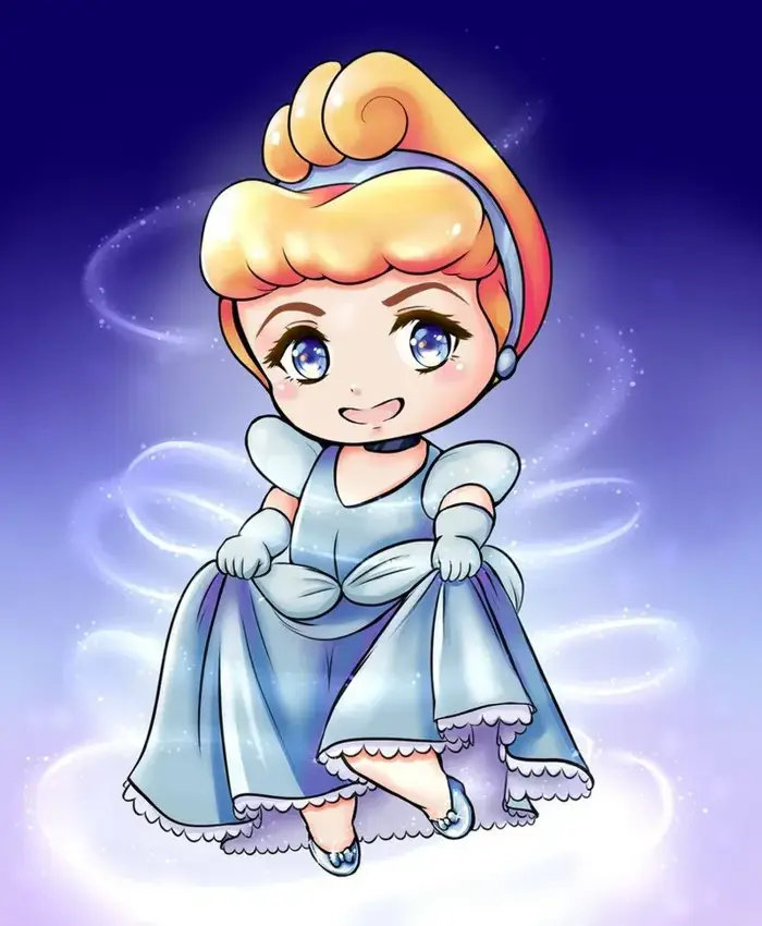 Tải 100+ ảnh chibi công chúa Disney đẹp lung linh miễn phí