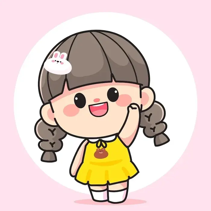 Bộ sưu tập hình ảnh chibi nữ cute siêu dễ thương cực hot