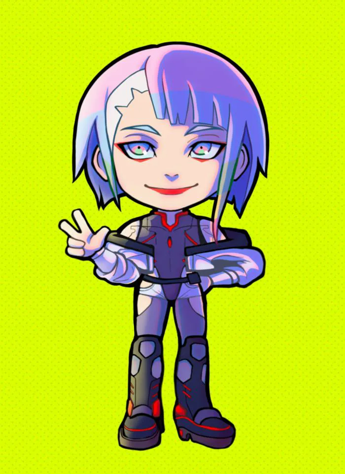 CYBERPUNK CHIBIS by itsTKen on Newgrounds
