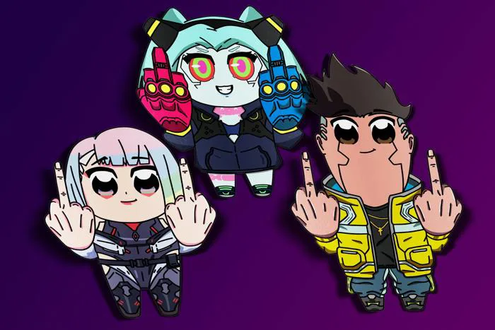 Edgerunners Chibi's | Lucky Knight ラッキーナイト