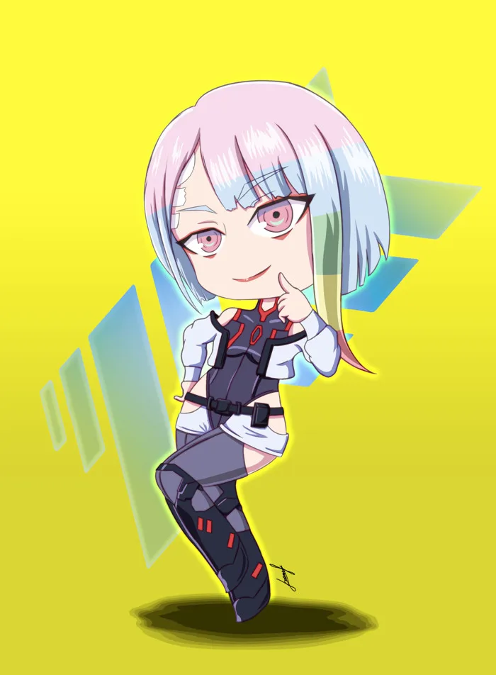 Miguel c - Chibi Lucy (Cyberpunk Edgerunners)