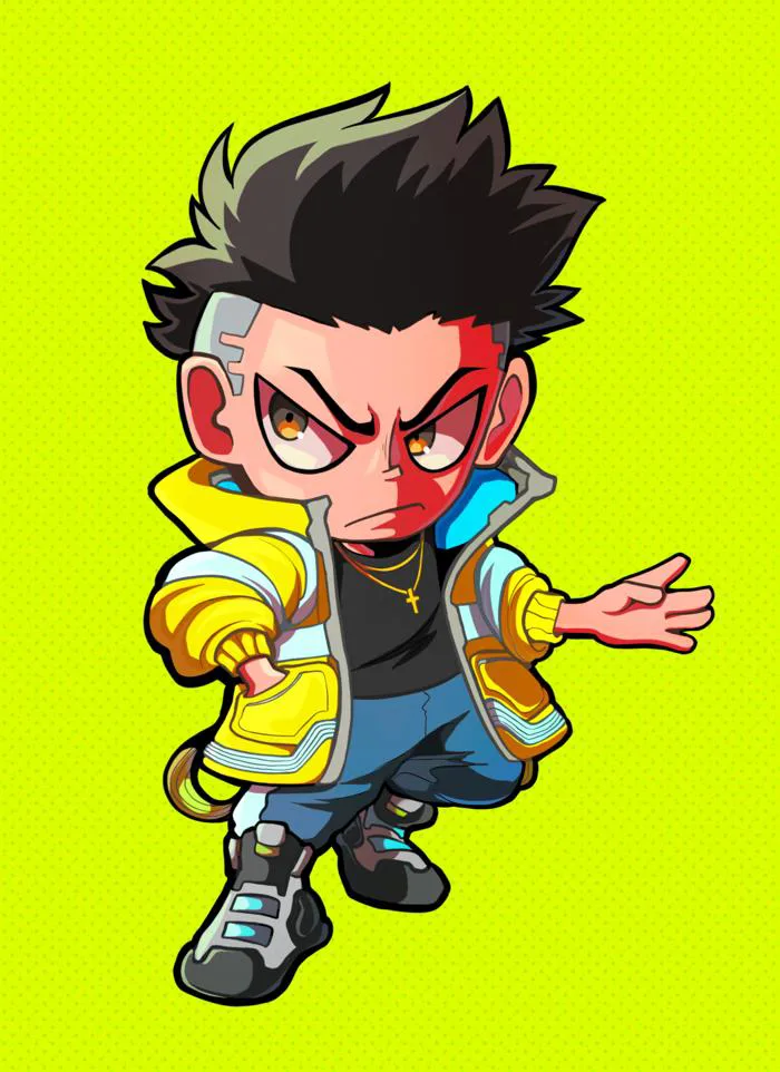 CYBERPUNK CHIBIS by itsTKen on Newgrounds