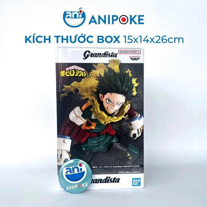 Mô hình Midoriya Izuku - Deku Grandista MHA Học Viện Anh Hùng chính hãng  Bandai Nhật - Anipoke