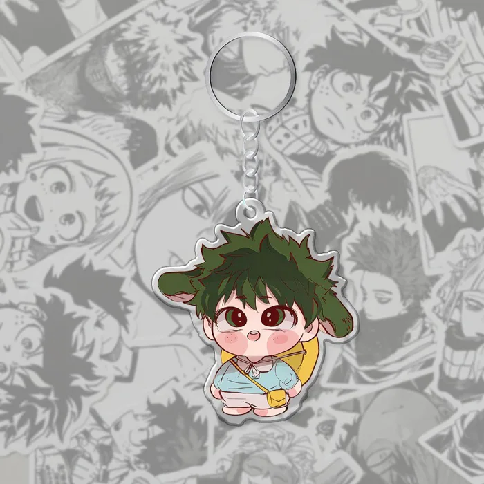 Móc khoá MY HERO ACADEMY Bakugo Deku Gund Anime chibi in hình nhân vật cute  trang trí túi xách balo làm quà tặng bạn bè | Shopee Việt Nam