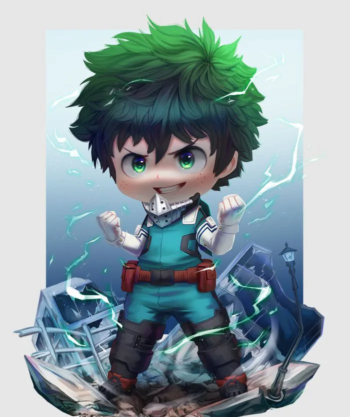 Ảnh Chibi Izuku Midoriya - AnhAnime.Com