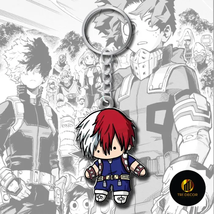 Móc khóa chibi Anime My Hero Academia Todoroki All Might Deku Midoriya  Bakugo Dabi Uraraka Yaoyorozu Tokoyami | Shopee Việt Nam
