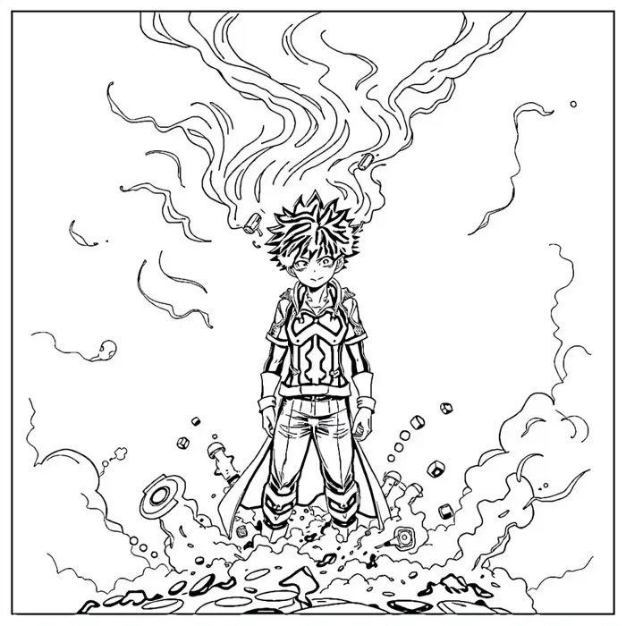Bộ ảnh tập tô My Hero Academia siêu hấp dẫn cho trẻ em