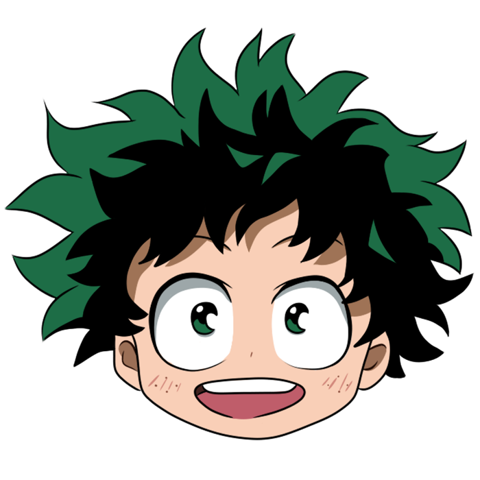 Đây là bức chân dung Deku lúc nhỏ mà tớ vẽ : r/BokuNoHeroAcademia