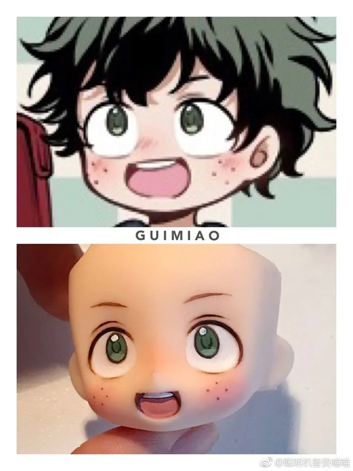 Cưng muốn xỉu khi thấy các nhân vật anime trở thành cảm hứng làm mặt chibi  của nghệ sĩ