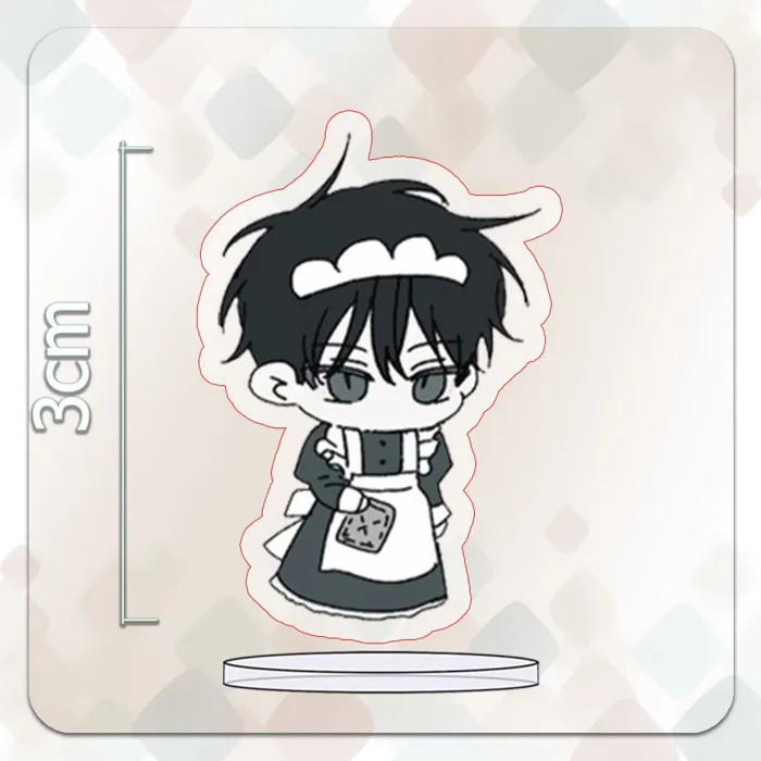 (3CM) MÔ HÌNH Standee Low tide in twilight Đêm bên làn nước BL ver Maid  acrylic anime mica chibi trang trí trưng bày