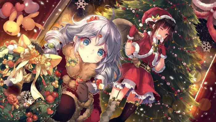 999+ ảnh anime Giáng sinh Noel 2026 cute chibi đẹp nhất