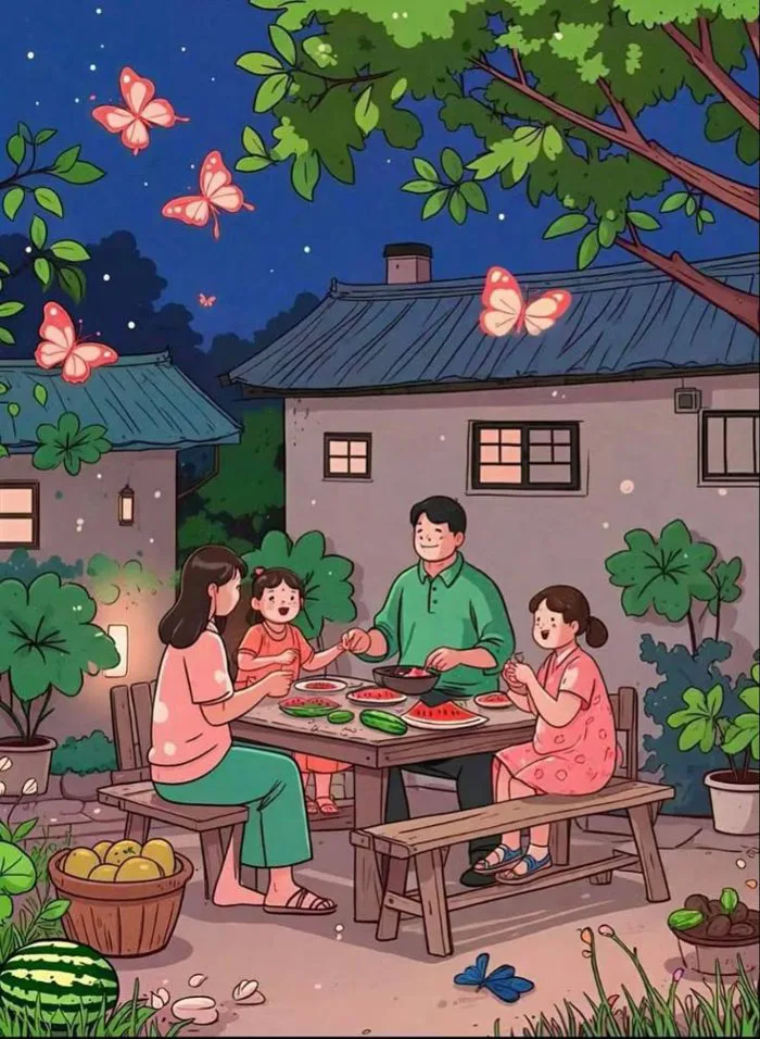50+ Hình ảnh chibi gia đình 4 người hạnh phúc đầy cảm xúc