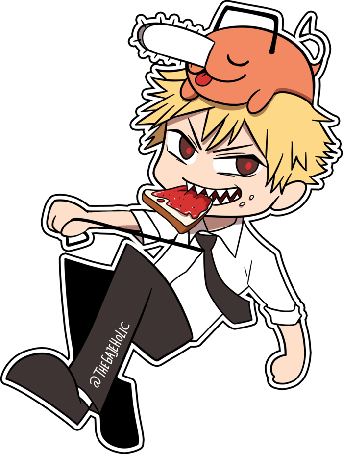 Chainsaw Man Chibis TheGajeHolic - Illustrations ART street