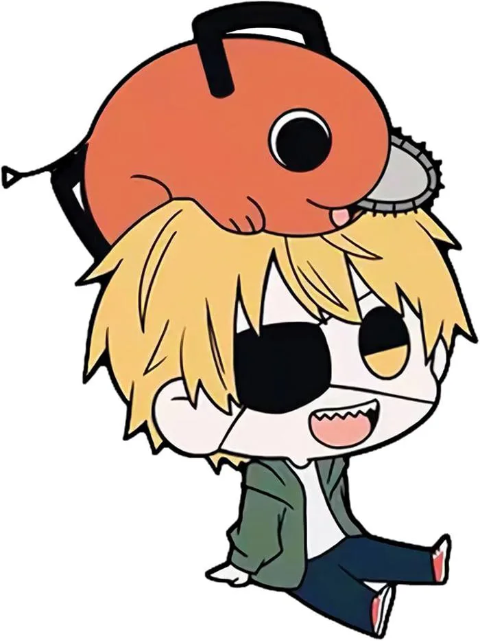 okimari-Denji Pochita Car Sticker Anime Chainsaw Man Decal Vinyl :  Amazon.ae: Automotive