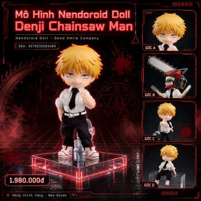 Mô Hình Nendoroid Doll Denji Chainsaw Man