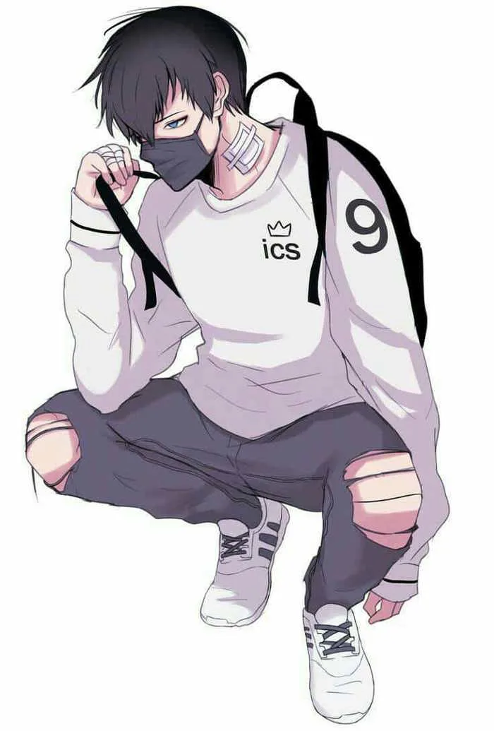 Ảnh Anime Đeo Khẩu Trang Ngầu Nam Nữ [83+ Hình Nền Chất]