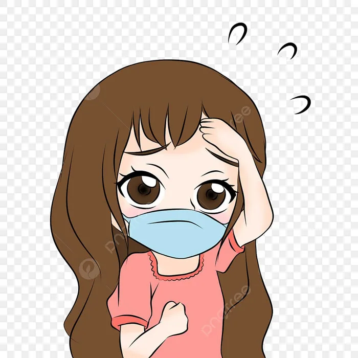 Hình ảnh Cô Gái Chibi Dễ Thương Cảm Thấy ốm Và đeo Khẩu Trang Y Tế để Minh  Họa PNG , Con Gái, Chibi, Dễ Thương PNG miễn phí tải tập tin
