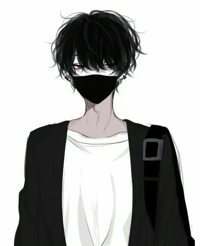 Ảnh Anime Đeo Khẩu Trang Ngầu Nam Nữ [83+ Hình Nền Chất]