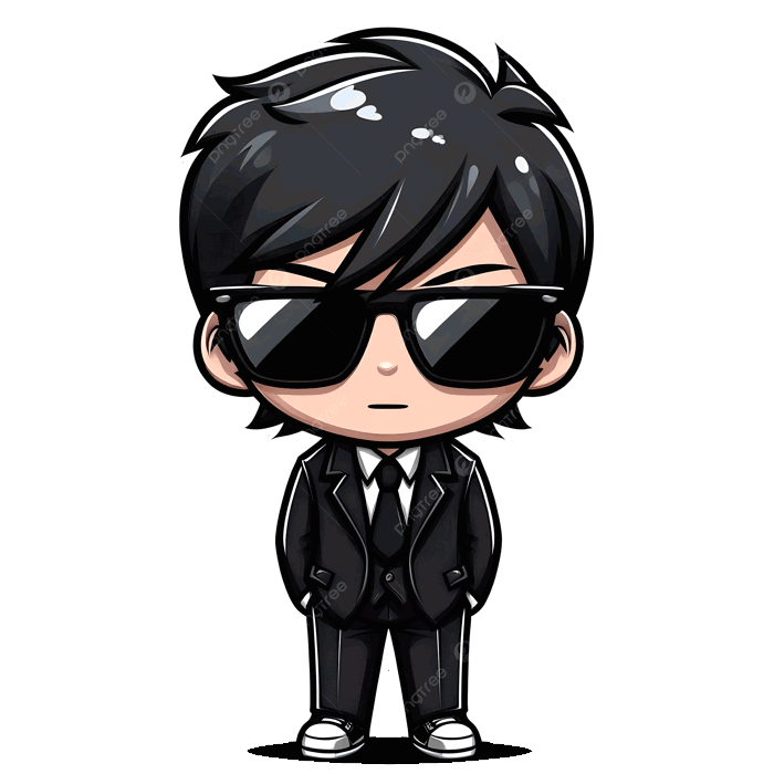 Hình ảnh Nhân Vật Mafia Chibi Ngầu đeo Kính PNG , Chibi, Phim Hoạt Hình,  Mafia PNG trong suốt và Vector để tải xuống miễn phí