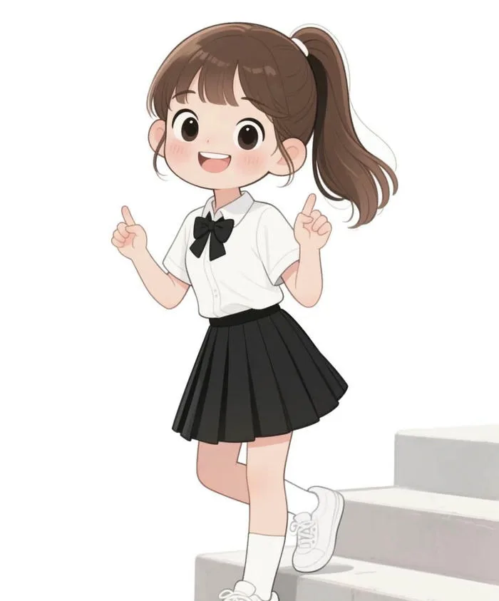 109+ ảnh học sinh chibi nam nữ dễ thương ai nhìn cũng mê