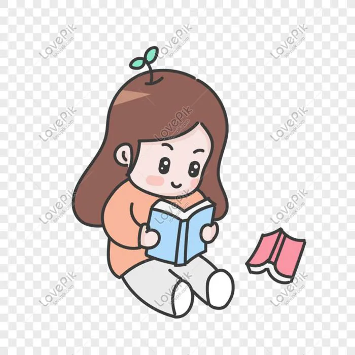 Đọc Sách | 독서 일러스트, 디지털 미디어, 페이지 디자인