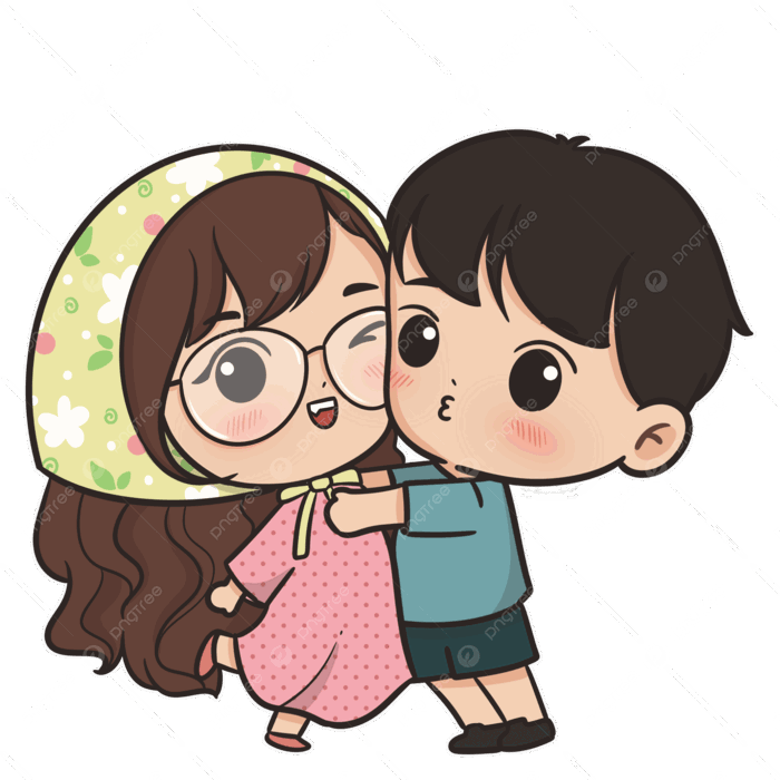 Hình ảnh Cặp đôi Chibi Dễ Thương ôm Nhau PNG , Con Trai Và Con Gái, ôm,  Những đứa Trẻ đáng Yêu PNG miễn phí tải tập tin PSDComment và Vector