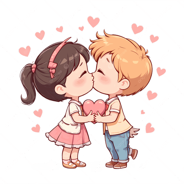 anh-chibi-doi-hon-nhau-1