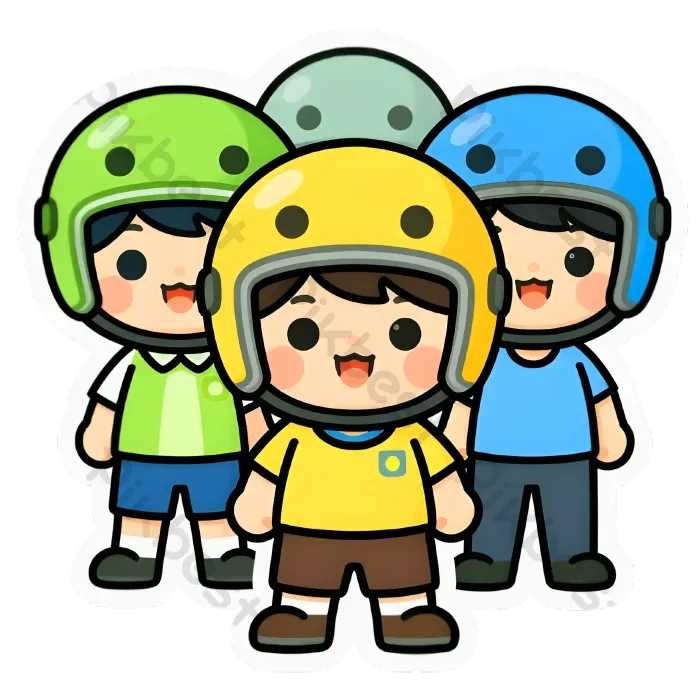 Tải miễn phí Những Học Sinh Chibi Tinh Nghịch đội Mũ Bảo Hiểm Ngoại Cỡ,Lớp  Học Vui Nhộn Công cụ đồ họa | PNG chuyên nghiệp - Pikbest