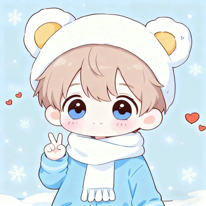 133+ Avatar đôi cute chibi dùng chung là hết nước chấm