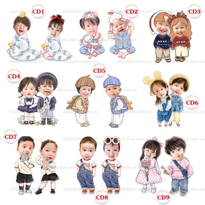 Chibi cặp đôi CUTE