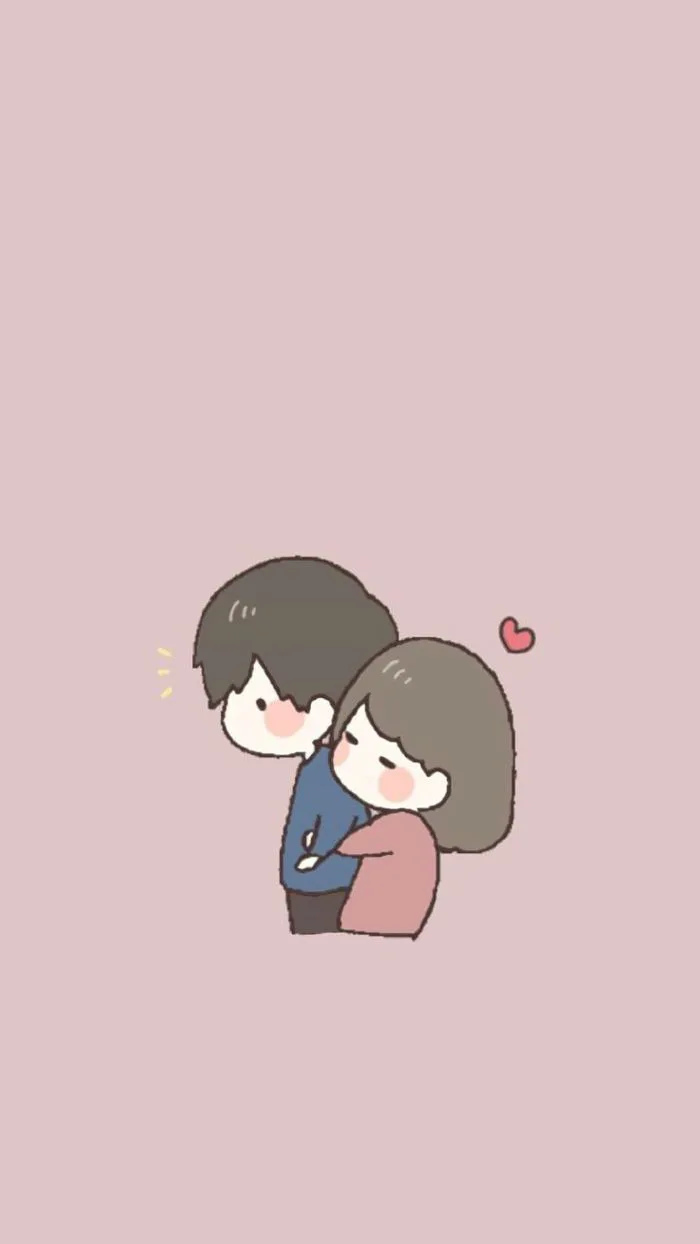 Hình Ảnh Chibi Tình Yêu Dễ Thương, Ngọt Ngào, Cực Lãng Mạn