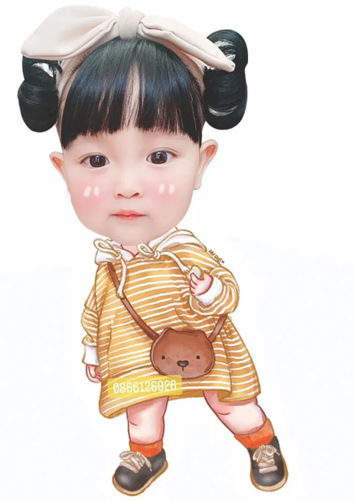 chibi bé gái