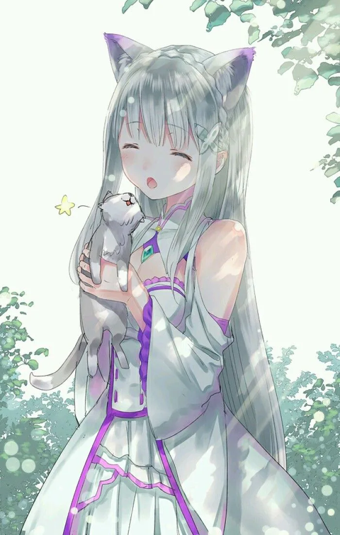 7 Emilia ý tưởng | chibi, anime, phim hoạt hình