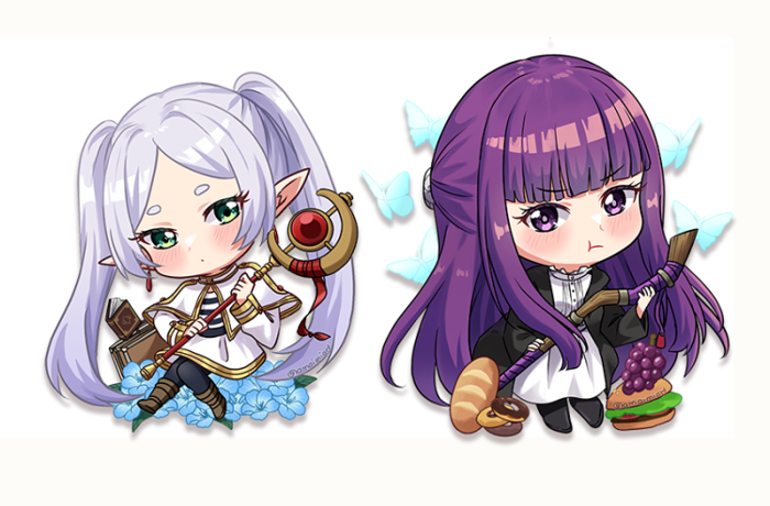 Chibi Frieren & Fern #フリーレン #frieren
