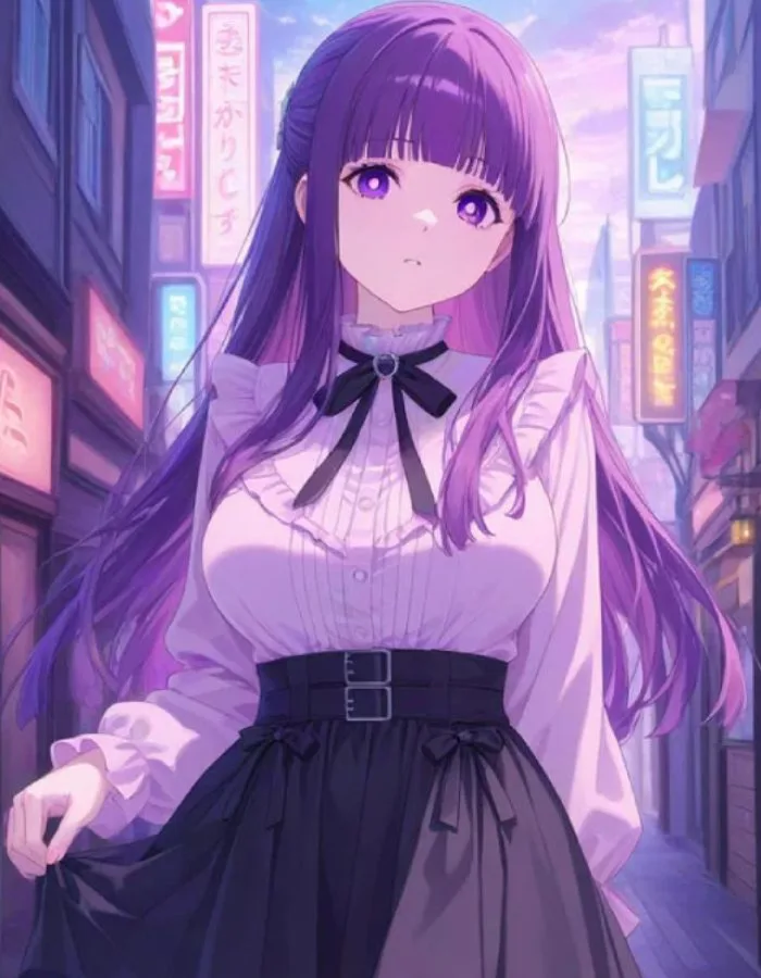 Kho 133+ ảnh Fern anime nhẹ nhàng mang màu sắc phép thuật