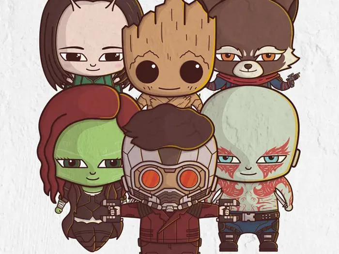 Guardian of the galaxy chibi by PonkyPonky on Dribbble