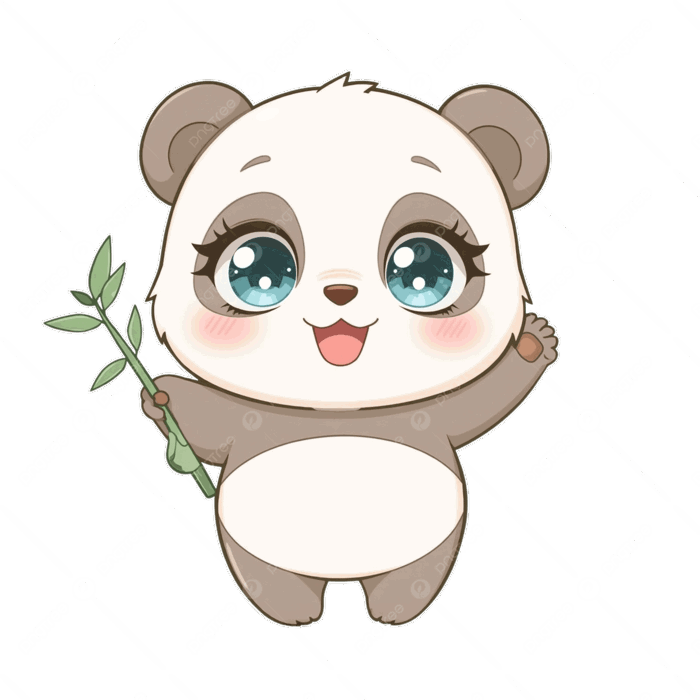 Hình ảnh Chú Gấu Trúc Chibi Dễ Thương đang Cầm Cây Tre PNG , Clip Nghệ  Thuật Gấu Trúc, Clip Nghệ Thuật Tre, Phong Cách Hoạt Hình PNG trong suốt và  Vector