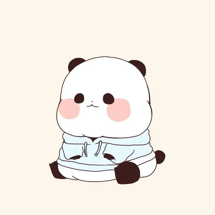 Hình ảnh Gấu Trúc chibi cute, dễ thương, đẹp