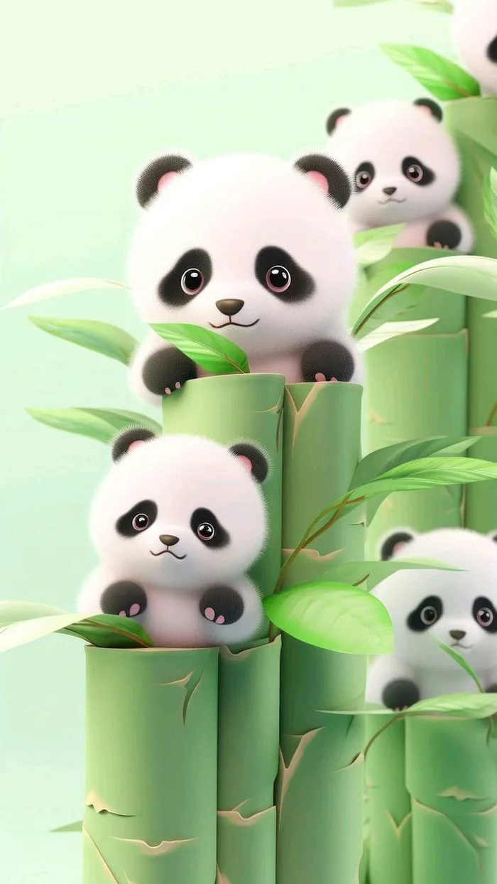 TOP 199+ Hình nền gấu trúc dễ thương, đáng yêu cho điện thoại, máy tính